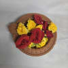 Button Roses Mixed colours small &amp; big packs