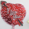 18in helium filled mylar balloon can be add to any balloon bouquet