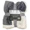 Indulge in the luxurious comfort of our Velvet Sherpa Throw Blanket! This