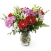 Blossom Medley, fresh mixed bouquet of gerbera. lillies, daisies, baby&#039;s breath and