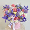 A radiant burst of seasonal charm, this signature vase arrangement from Lotus