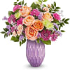 Make her Mother&#039;s Day. Shine with the Pretty Glow Bouquet, featuring a
