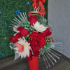 Small but Striking ️
Bold and romantic, our red mug flower arrangement is