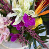 Indulge your senses with a mixed tropical arrangement this summer. Makes for