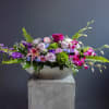 Soft shades of purples, lavenders, and pinks to help bring gentle comfort