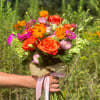 Brighten someone&rsquo;s day with our Bright and Colorful Designer&rsquo;s Choice Bouquet, handcrafted