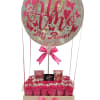 Adorable wooden box with roses and two body creams, bathbody works fragrances