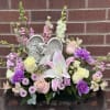 With a keepsake angel whole wings form a heart shape, express your