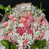 This pink  bouquet represent sweetness gentleness and admiration perfect gift for