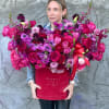 A modern take on floral gifting, this mixed flower box is a