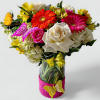 Designer&#039;s choice; made beautifully from my cheerful blossoms of the day roses