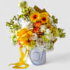 Roses orchids hydrangeas and so much more. Send this beautiful soft yellow
