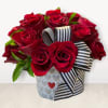 Red color is a quintessential symbol of enduring passion. Extra fancy luxurious
