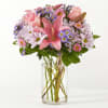Twirl into their heart with this exquisite blend of pink and purple