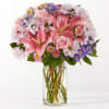 Twirl into their heart with this exquisite blend of pink and purple
