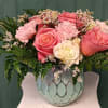 Delightfully charming and sweet, our Tickle Me Pink arrangement is bursting with