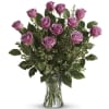 1 Dozen Lavender Roses
Local Same Day &amp; Express Flower Delivery
This floral design