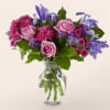 Fresh florals and rich violet shades create the Ultraviolet Bouquet. Designed and