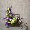 We love the combination of purple, green and white - especially in
