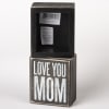 Box Sign- Love you Mom
Measures 3&quot;x3.5&quot;
