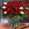 The look of love is charmingly reflected in this romantic array of