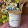 Brighten a Mother&#039;s day with this charming hand-tied bouquet, wrapped in eco-friendly