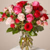 Spray Rose&#039;s with Rose&#039;s in a vase 3 different size 12 Rose&#039;s