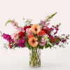 Art blooming before your recipient&#039;s eyes. This enticing luxury gift of gerbera