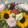 This hand tied bouquet is filled with summer&rsquo;s best blooms the season