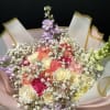 This Combination creates a visually appealing and symbolically rich bouquet, suitable for