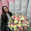 Roses all the way around in our XL Signature Box