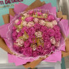  Bouquet de Rosas Rosadas con Glitter &ndash; Disponible en 25, 50