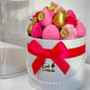 12 Pink Chocolate covered Strawberries box for all occasions.
Spinkler and cocoa, Foan