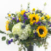 STYLISH VASE OF SUNFLOWERS DELIVERED

Bright and elegant. A gorgeous yellow sunflower arrangement
