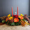 Two candles to light our way into the holidays this year. This