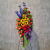Rich colors and textures blending together to represent a life well lived.
To