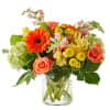 Bright and cheerful, this bouquet captures the warmth of a sunny autumn