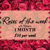 Monthly Delivery &ndash; Roses of the Week
One or Three dozen roses, every