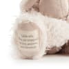 Inspirational message on the bear: Little One, You are wrapped in love