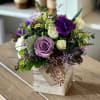 The Hope Arrangement is apart of our Petite collection. This bold purple