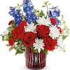  Your the best bouquet is gorgeous designed in a red keepsake