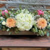 Seasonal Floral Boxes available in 12&rdquo; and 20&rdquo; long and 6&rdquo; wide