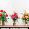The Traditional Rose arrangement we all know and love! Not your color