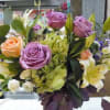 Hydrangea, Lilies, Assorted  Roses, Lisianthus,  Fancy Greens