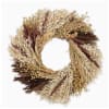 A lush harvest wreath that can both transition in and out of