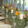 (B) package includes the following: 

Small- bridal bouquet / 5 boutonniere /
