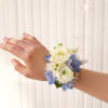 (A) package includes the following: 

Small- bridal bouquet 
Medium- bridal bouquet /
