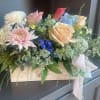 Florist-designed mix using the season&rsquo;s best blooms, colors and textures. A mixed