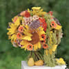 Sunflowers exude a warmth that radiates from their vivid yellow petals, symbolizing