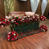 Set in Hot pink, pink tones and greens, reflecting hope, light, and